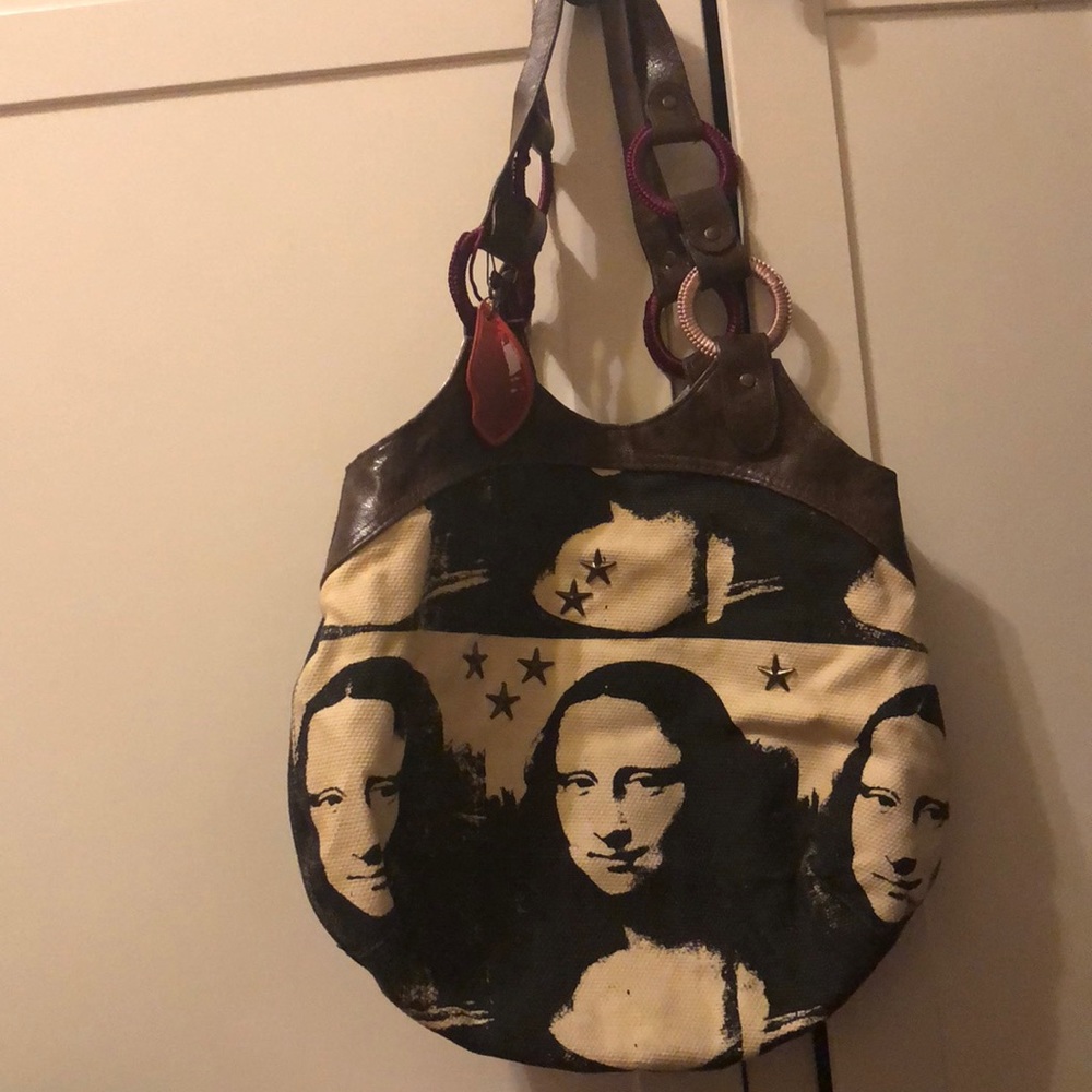 Official Andy Warhol Mona Lisa pop art bag